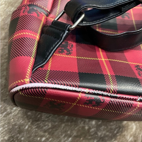 Loungefly Harry Potter Gryffindor Red Plaid Mini Backpack - Picture 5 of 5